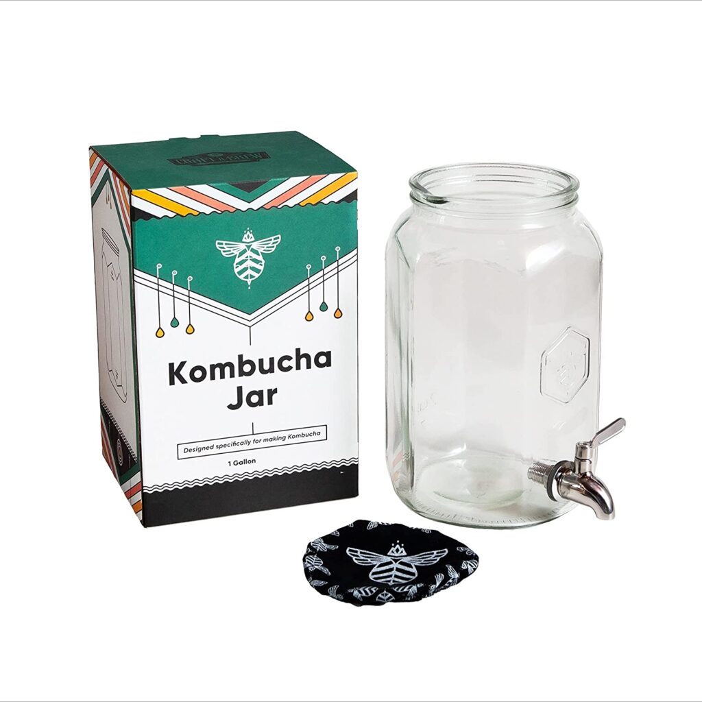 best kombucha jar and spigot combo 1 gallon