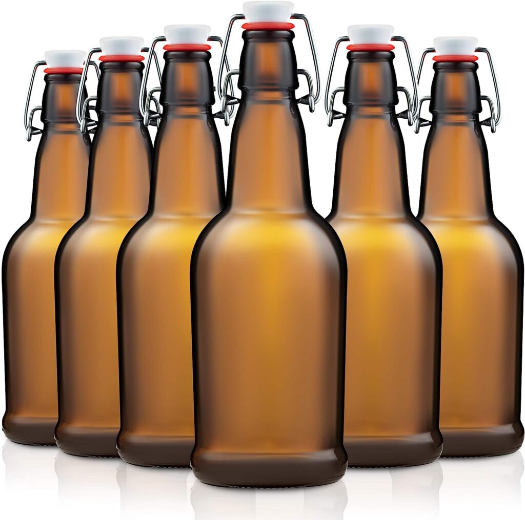 beer bottle type kombucha jars