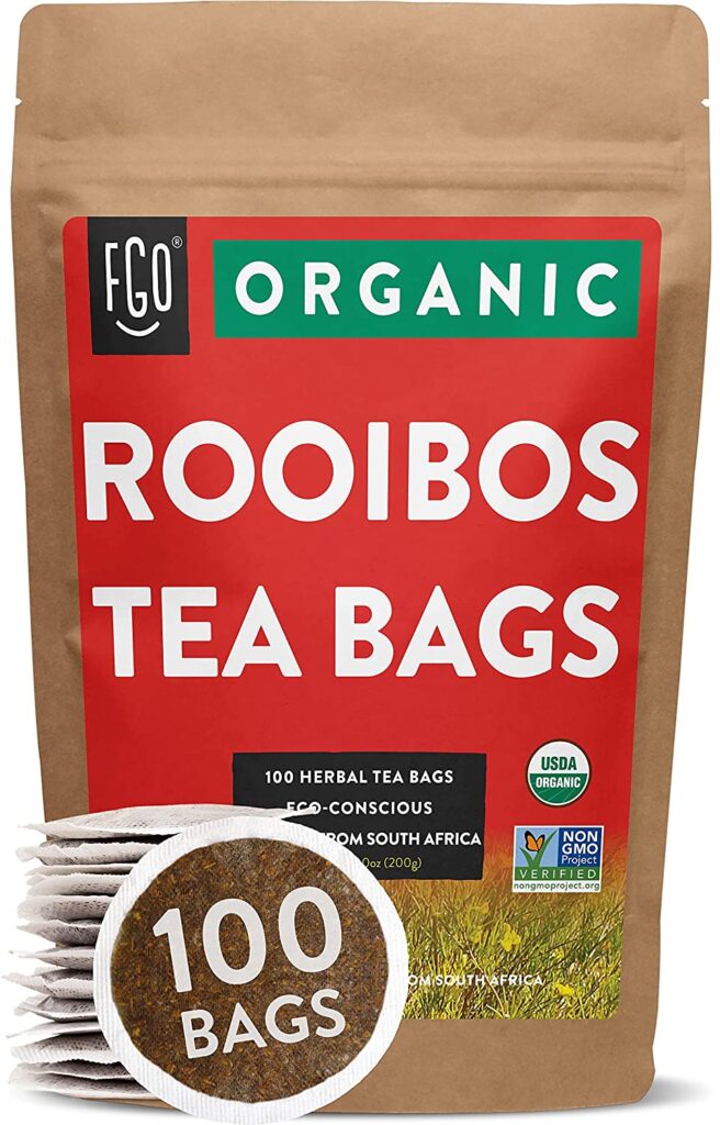 rooibos tea is excellent