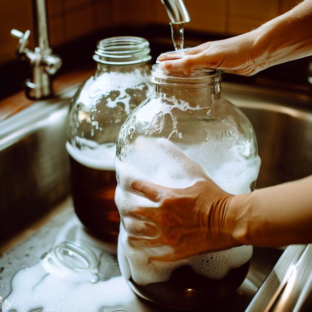 sanitizing your brewing supplies