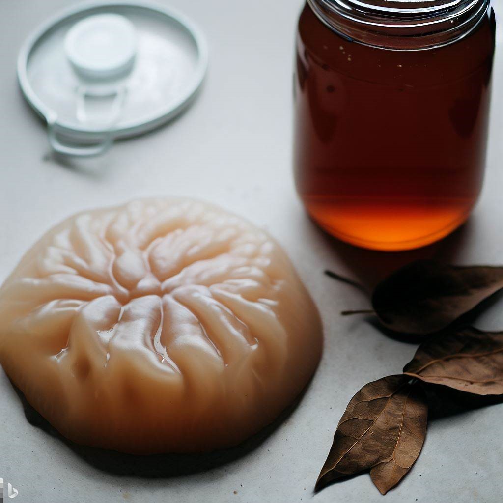making a scoby
