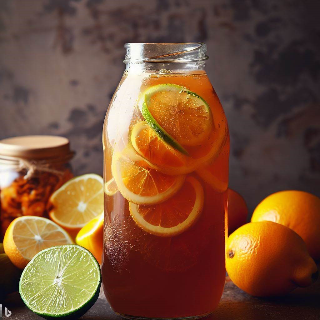 citrus twist kombucha recipe