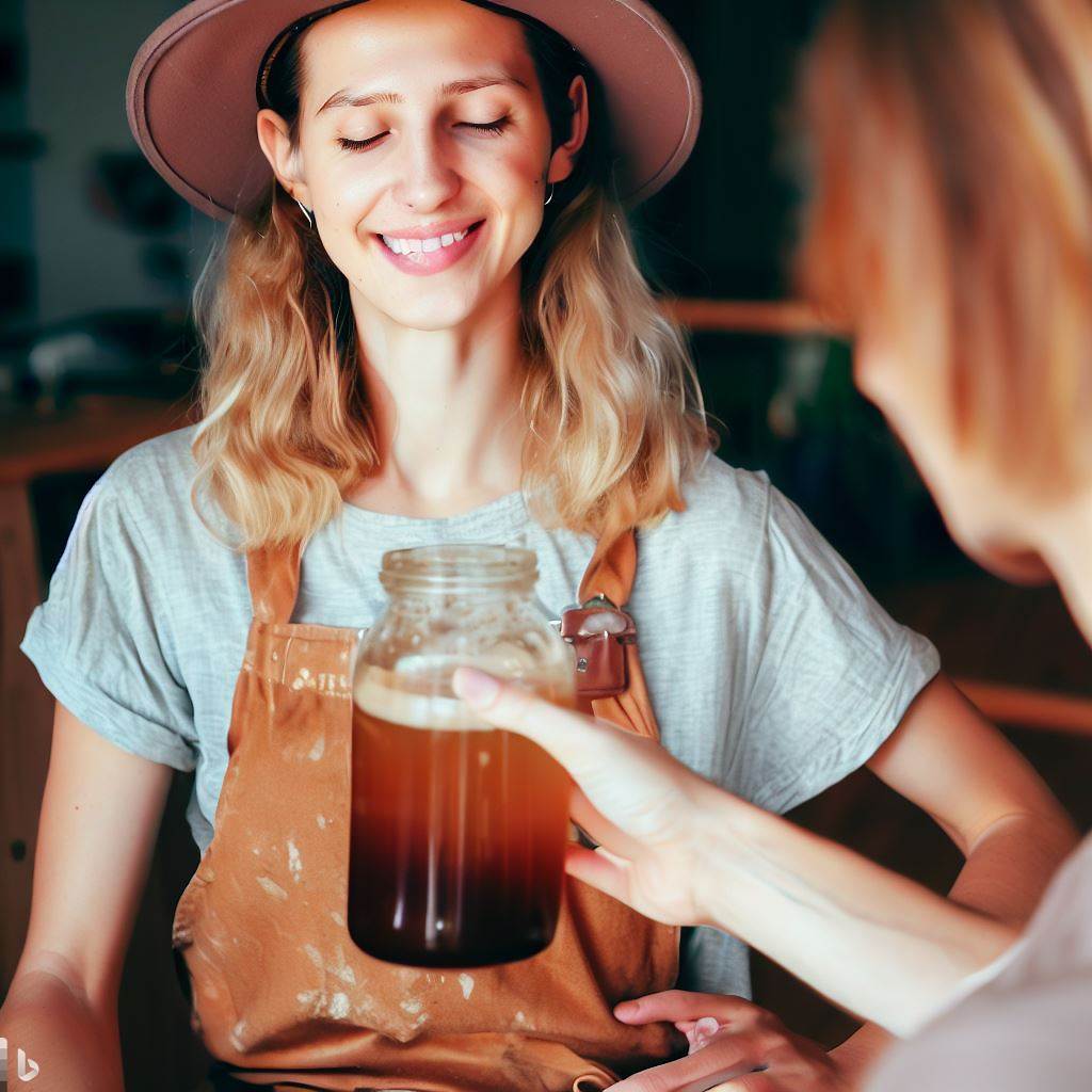 how to share a scoby
