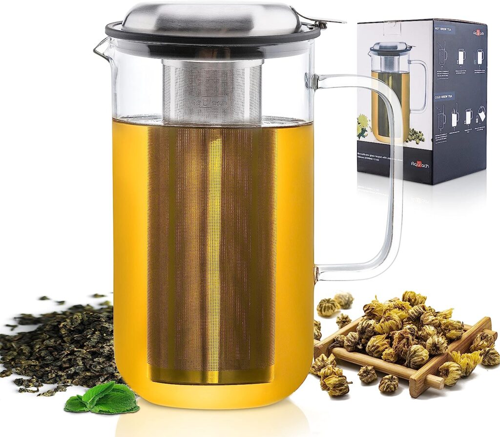 loose leaf tea pitcher
